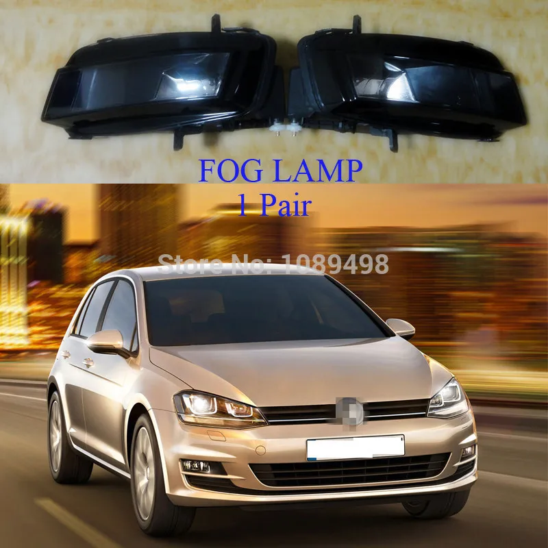 2 шт./пара передние противотуманные фары для VW MK7 Volkswagen Golf VII 7 2014|bumper fog light|fog lightlight