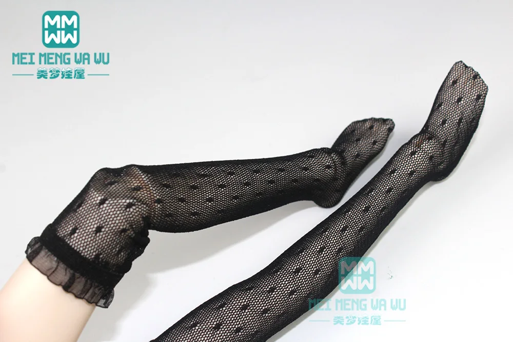 BJD--020 BJD аксессуары модные черные сетчатые длинные чулки для 27-60 см 1/3 BJD DD SD кукольная одежда - Цвет: BJD--020