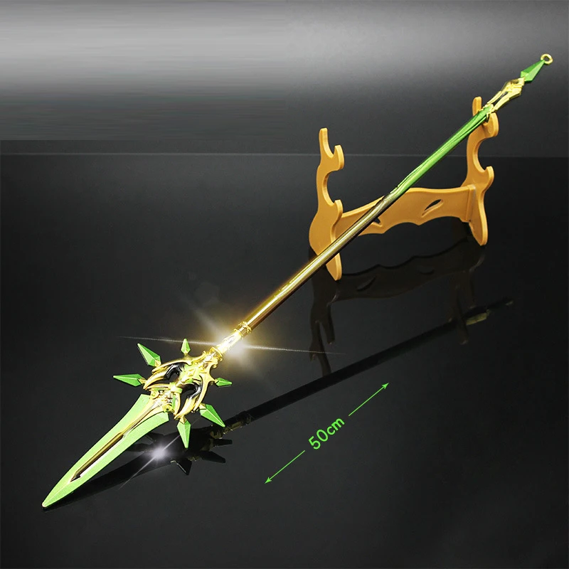 

GENSHIN IMPACT Game Props 50cm HE PU YUAN Alloy Weapon Model Ornaments Large 50 cm PROJECT Game Props