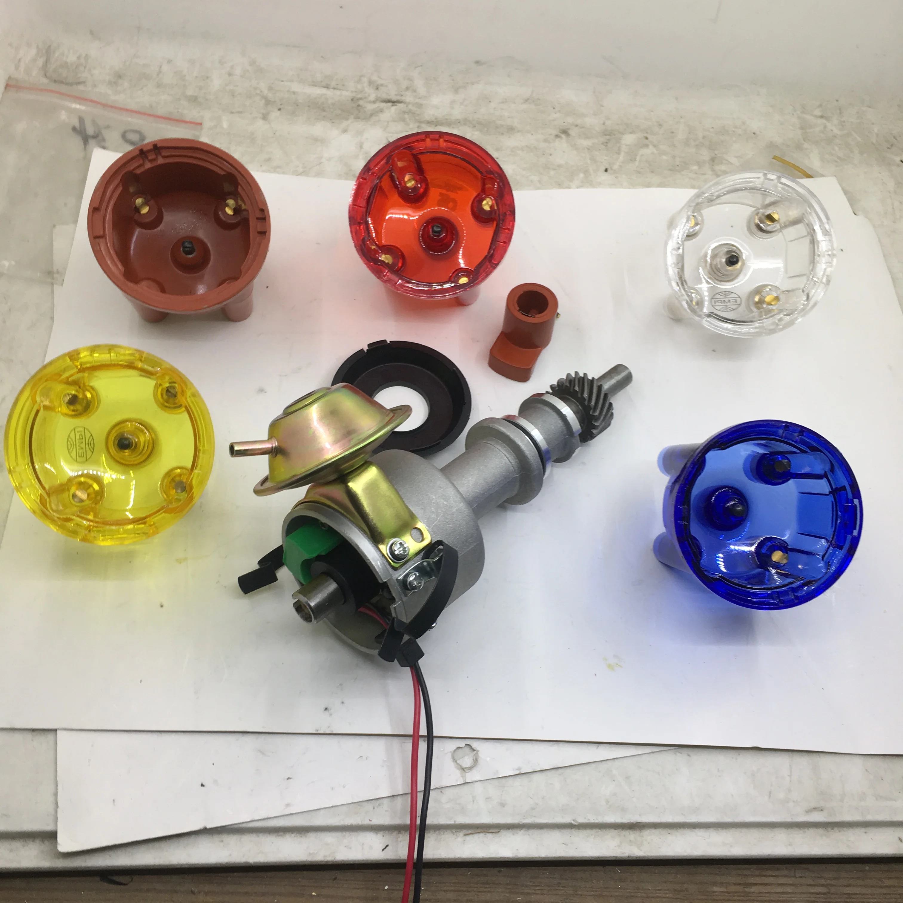 SherryBerg полный электронный для Ford Pint Bosch Escort Капри Cortina Sierra + 4 крышки (красный синий