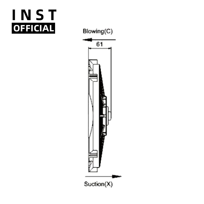

Air Conditioning Fan AC A/C Blower Motor FOR Periphery Size 318mm 12V 24V