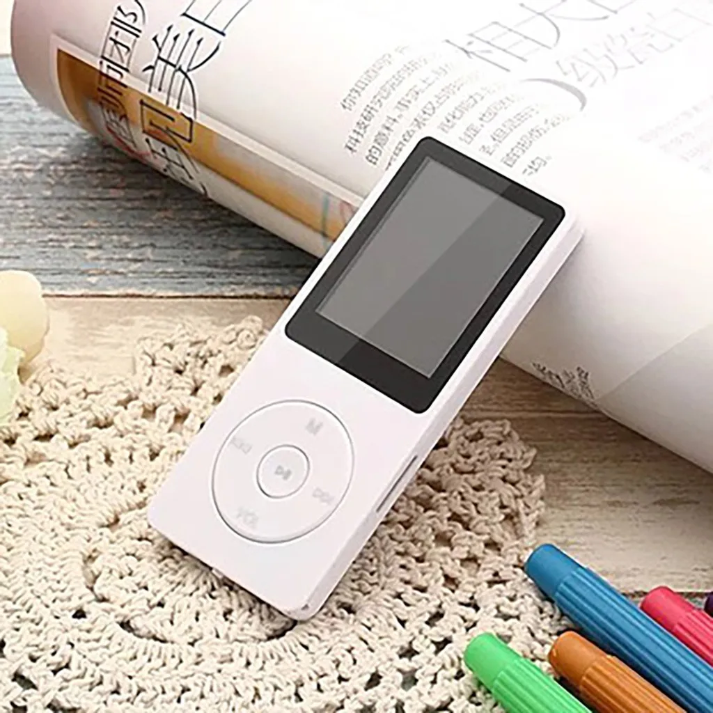 Hi-Fi мини воспроизведение MP3 MP4 без потерь Звук Музыкальный плеер fm-рекордер TF карта 80 часов