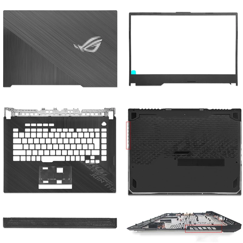 

Новинка чехол для ноутбука ASUS GL531 GL531G GL531GW задняя крышка с ЖК-дисплеем/Передняя панель/Самая открытая/Нижняя крышка/петля