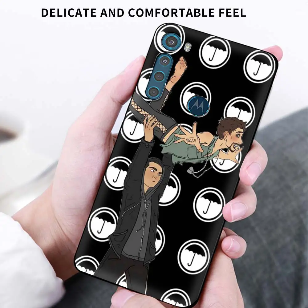 

Case for Motorola Moto G9 Play One Fusion Plus G8 Power Lite Soft Cover Hype G Stylus E6s E7 Phone Funda The Umbrella Academy