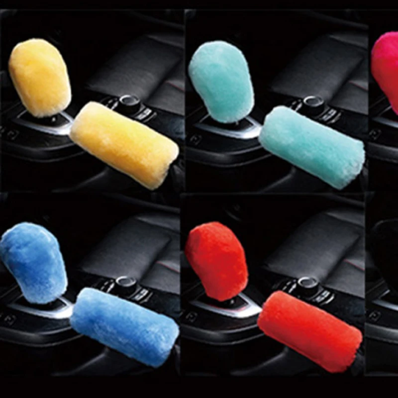 Автомобильная плюшевая крышка шестерни ручного тормоза для Land Rover Range