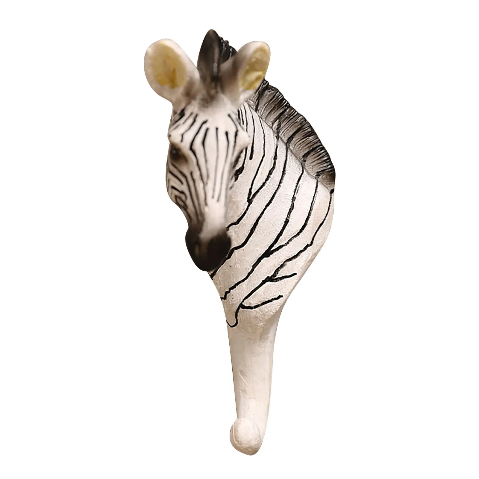 Винтажные декоративные крючки в форме зебры вешалка для одежды пальто полотенец