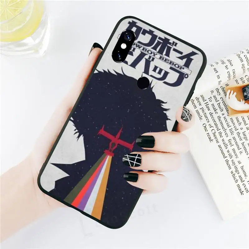 

Space Cowboy Bebop Phone Case black For Xiaomi Redmi mi note 7 8t 9 9t 9s 8 10 10t 11 pro lite K20 max 3