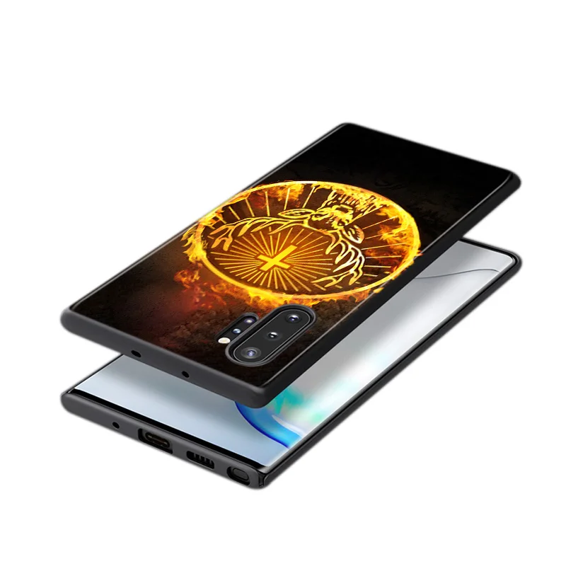 

Jagermeister Logo For Samsung Galaxy Note 20 10 9 8 S21 S10 S10E S9 S8 S7 Ultra Lite Plus Pro Black Soft 5G Phone Case