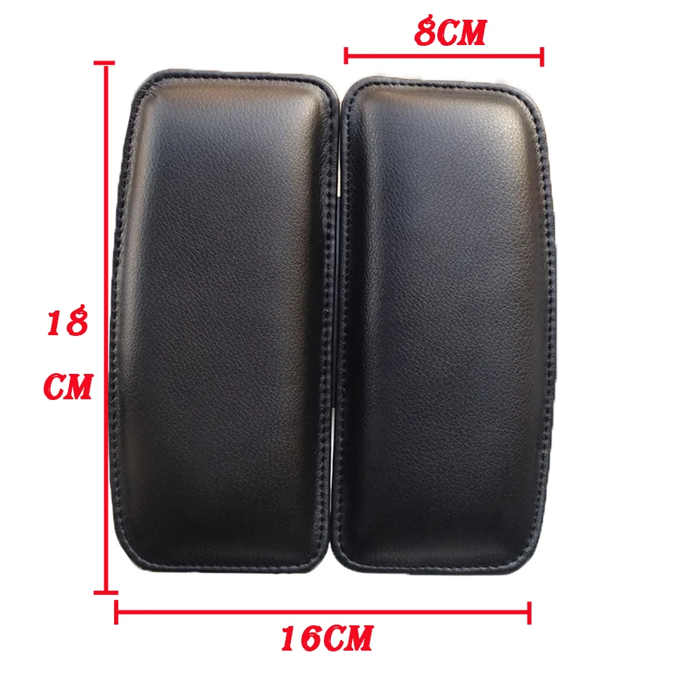 Автомобильный кожаный наколенник подушка для сиденья подлокотник двери бедра