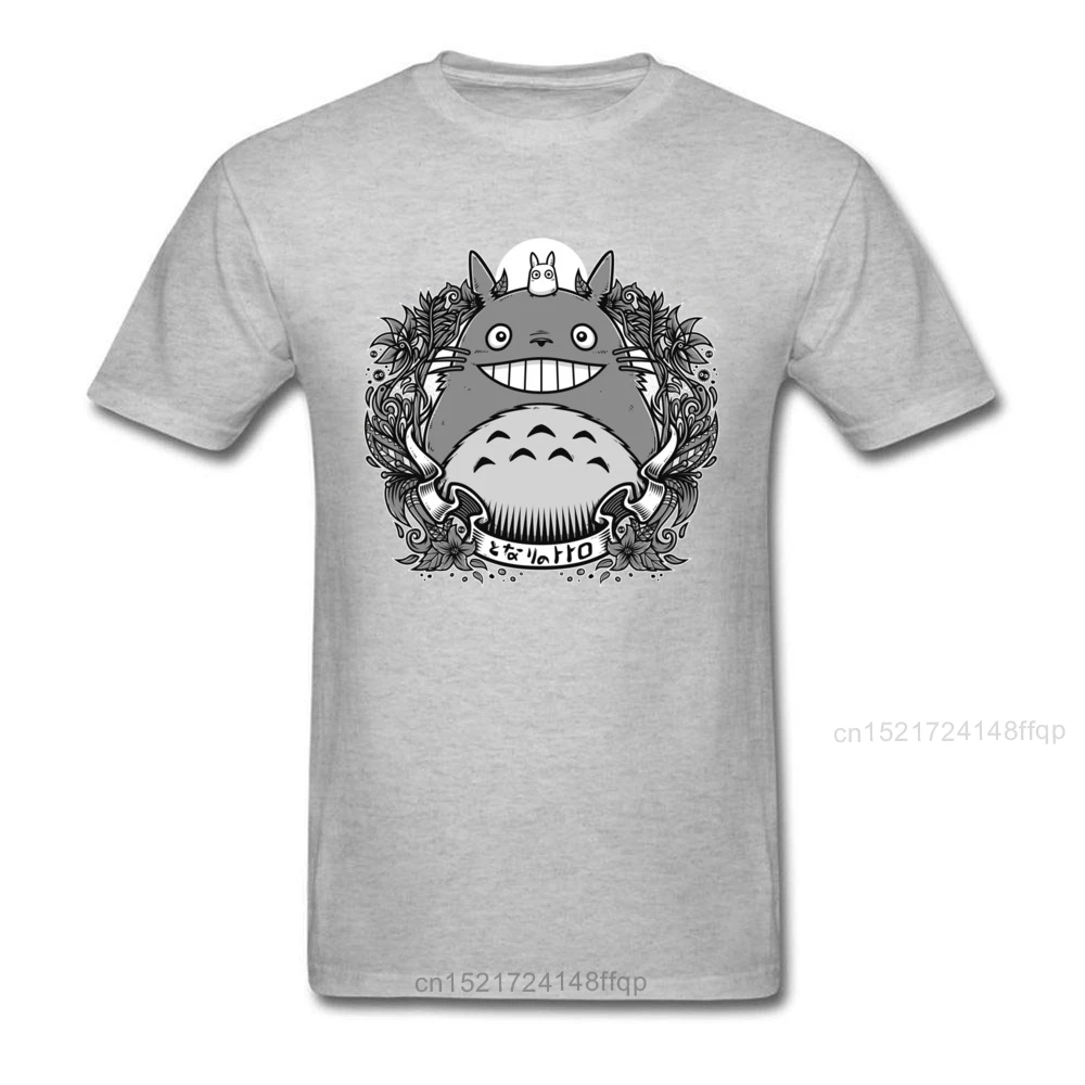 Милая футболка с принтом сосед Тоторо для мужчин на заказ аниме забавная одежда