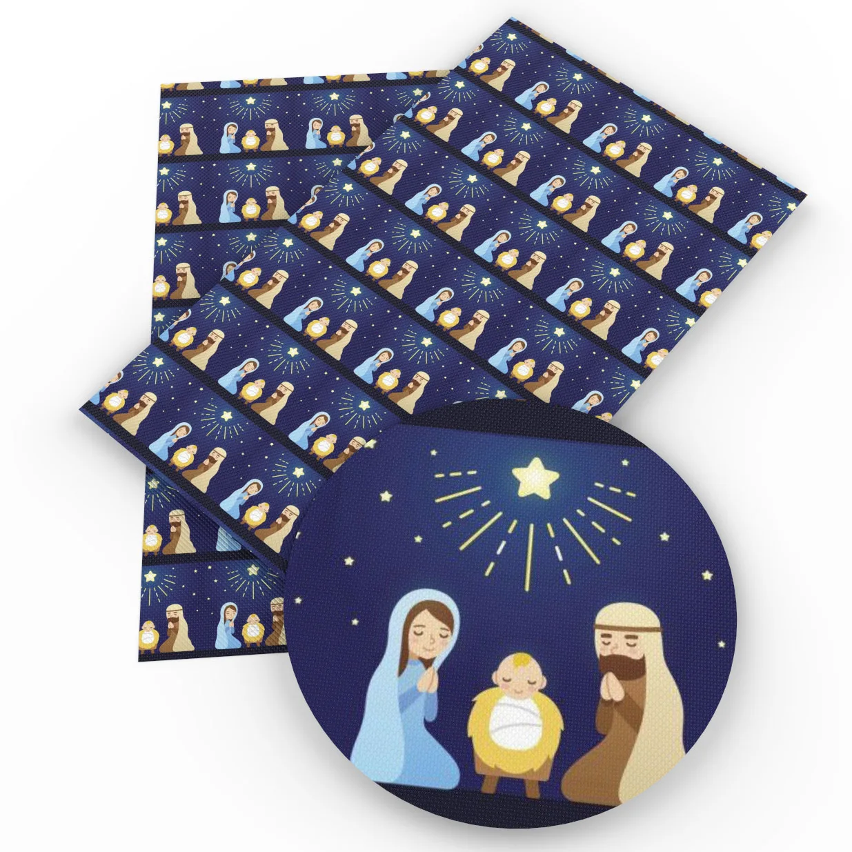 Аксессуары David Иисус любит меня Полиэстеровая хлопчатобумажная ткань для шитья