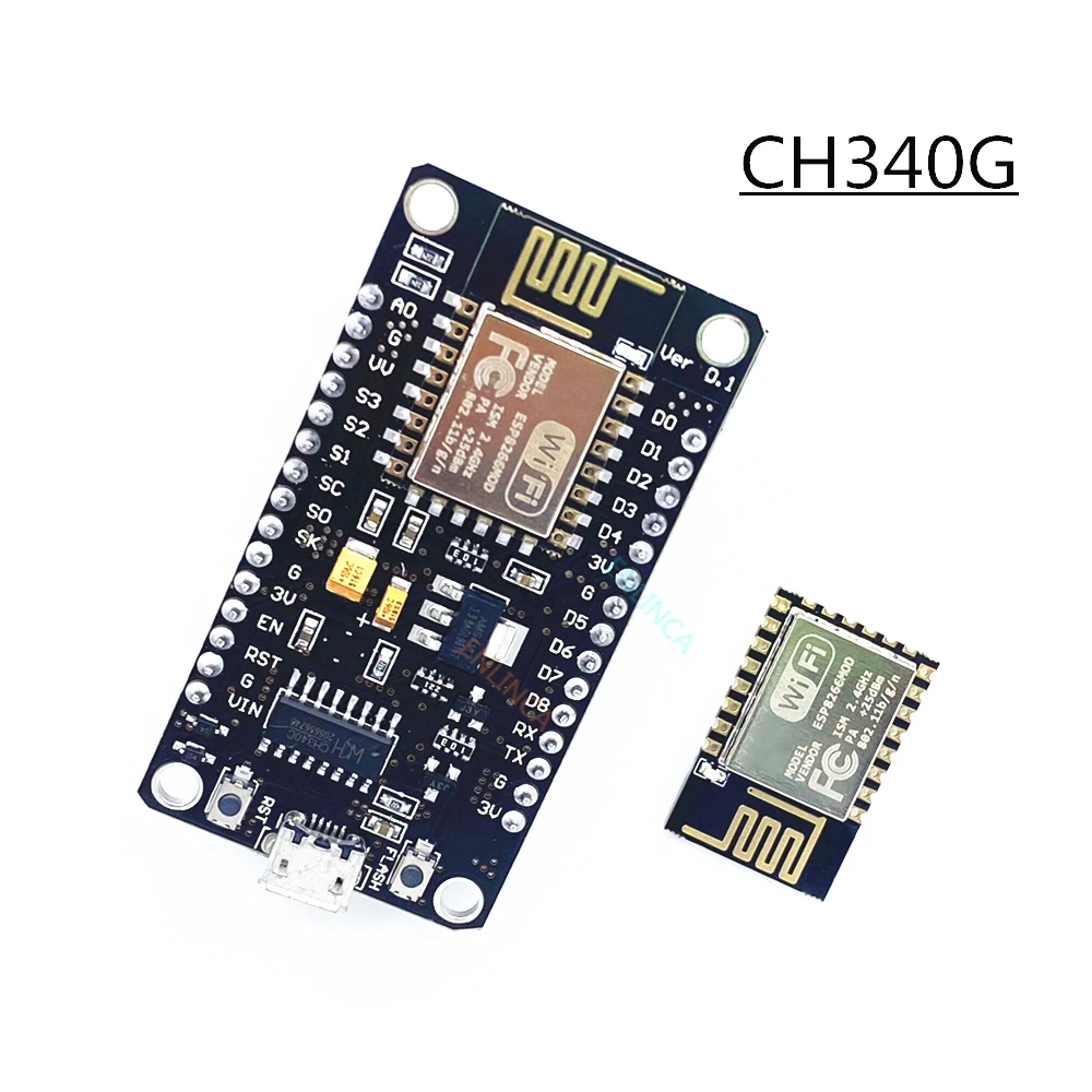 Wireless Module NodeMcu V3 CH340 Lua WIFI Internet Of Things Development Board ESP8266 With Pcb Antenna And USB Port For Arduino |