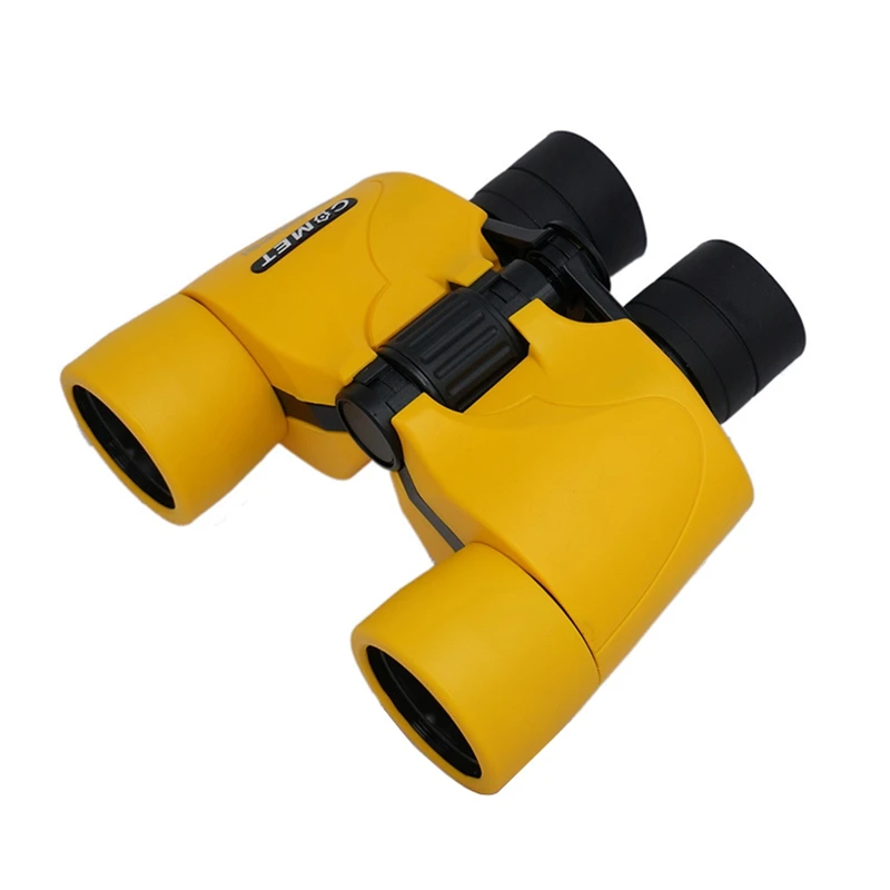 

High quality 8X40 yellow binoculars HD telescope professional outdoor high power optical telescope field low light telescope