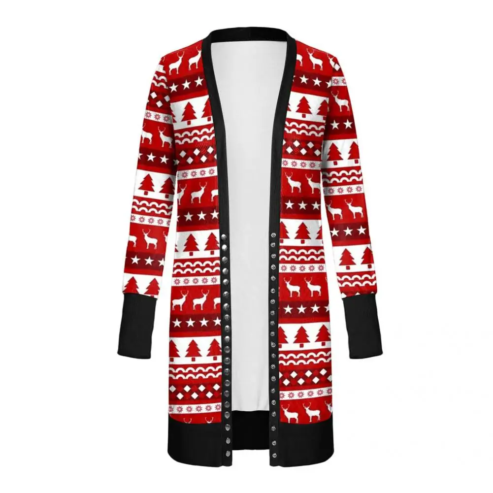 

Lady Coat for women fashion 2021 Cardigan Women Jacket Christmas Coat Terrific Christmas Jacket