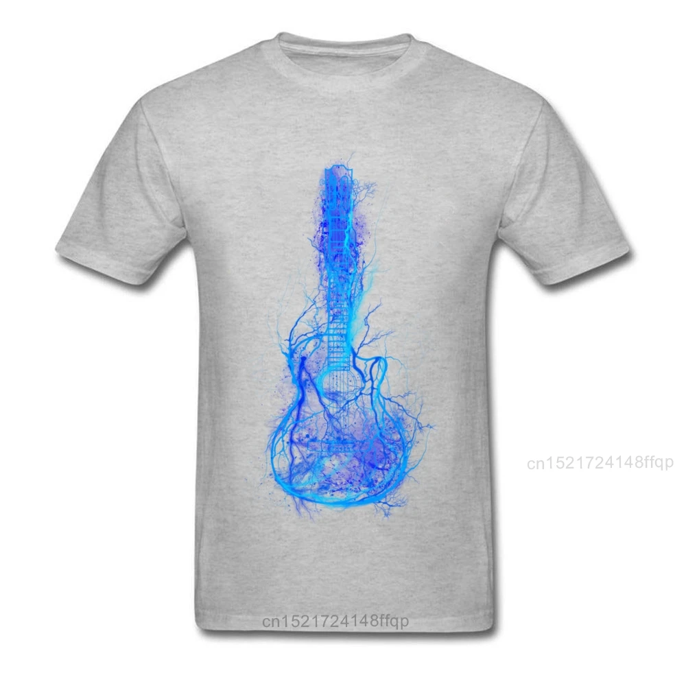 Мужские футболки с электрогитарой брендовые Новые Топы 3D принтом футболка лето