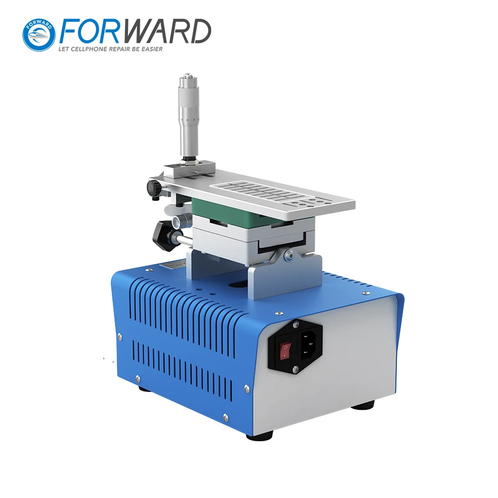 forward newest 3 in 1 mid frame removal separator machine fw 361 with dual head powerful pump for phone lcd oled screen repair free global shipping