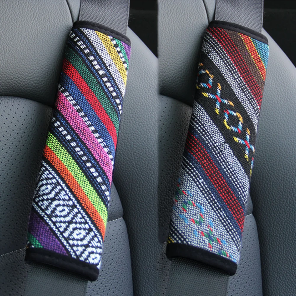 

Новинка, автомобильный ремень безопасности, разноцветные чехлы, теплые короткие плюшевые защитные Наплечные аксессуары для автомобильног...