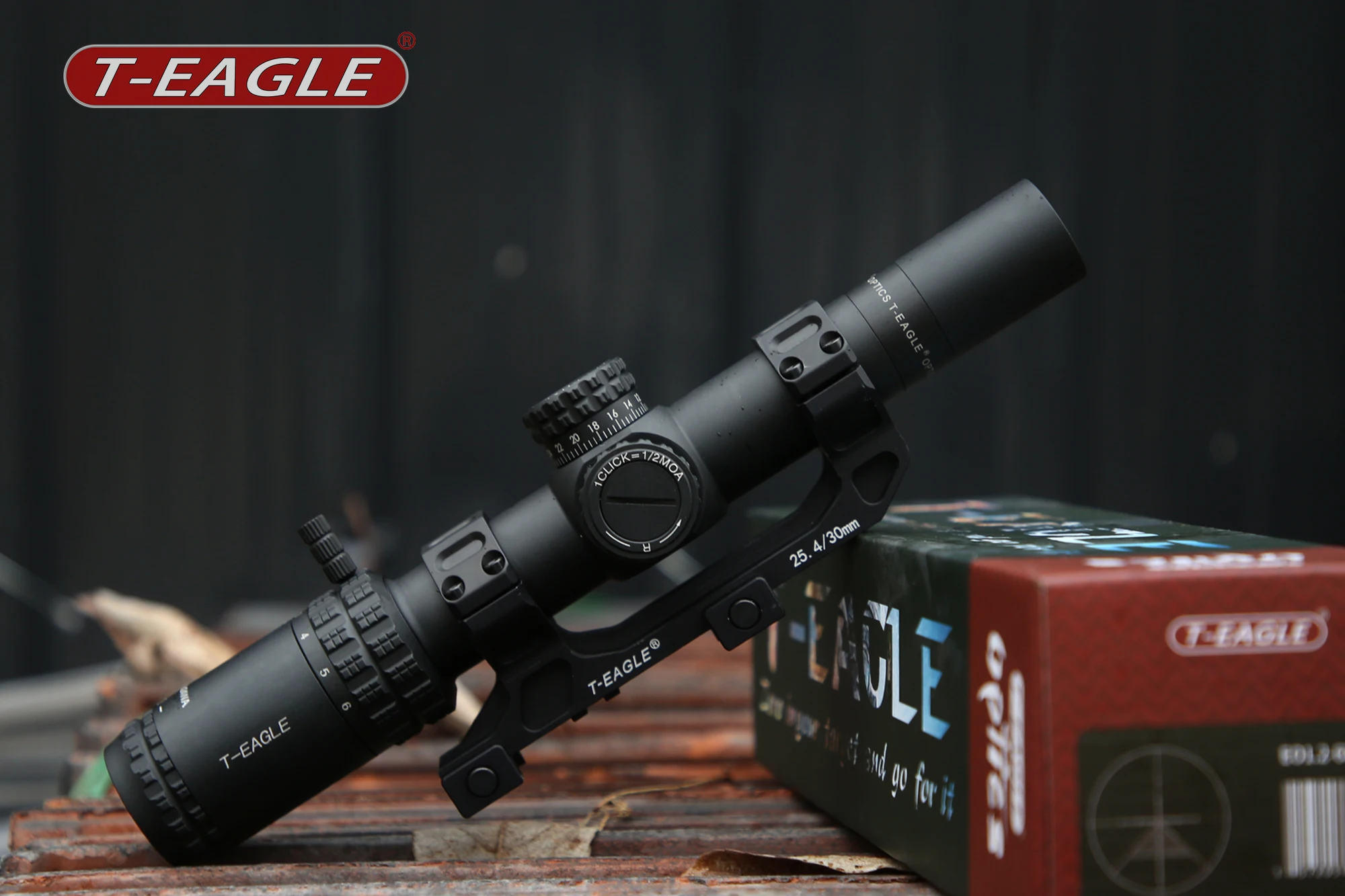 Охотничьи прицелы TEAGLE EO 1 2-6X24 для винтовки с подсветкой тактический прицел