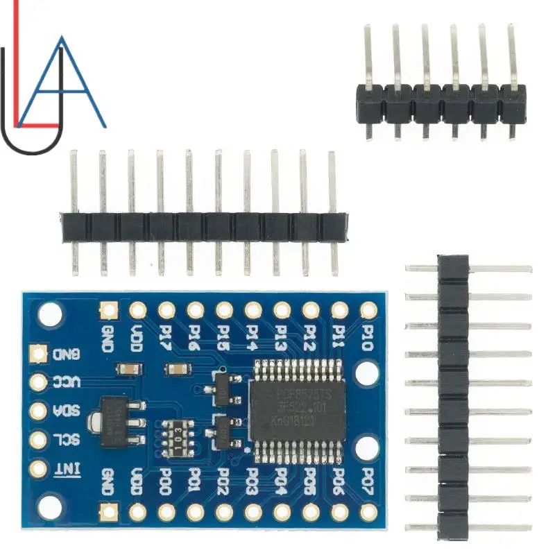 Плата расширения МОДУЛЯ ВВОДА-ВЫВОДА PCF8575 плата постоянного тока 2 5-5 5 в I2C