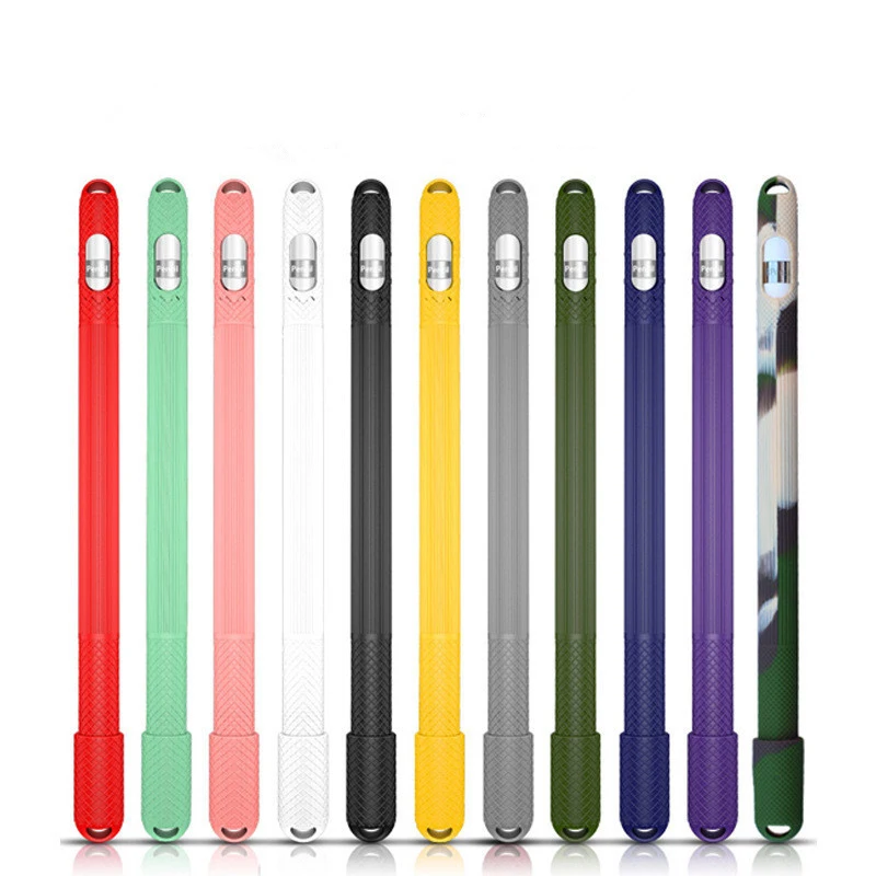 Мягкий силиконовый чехол для Apple Pencil 1st Case iPad Pro 9 7/10 5/12 ручка-стилус планшета