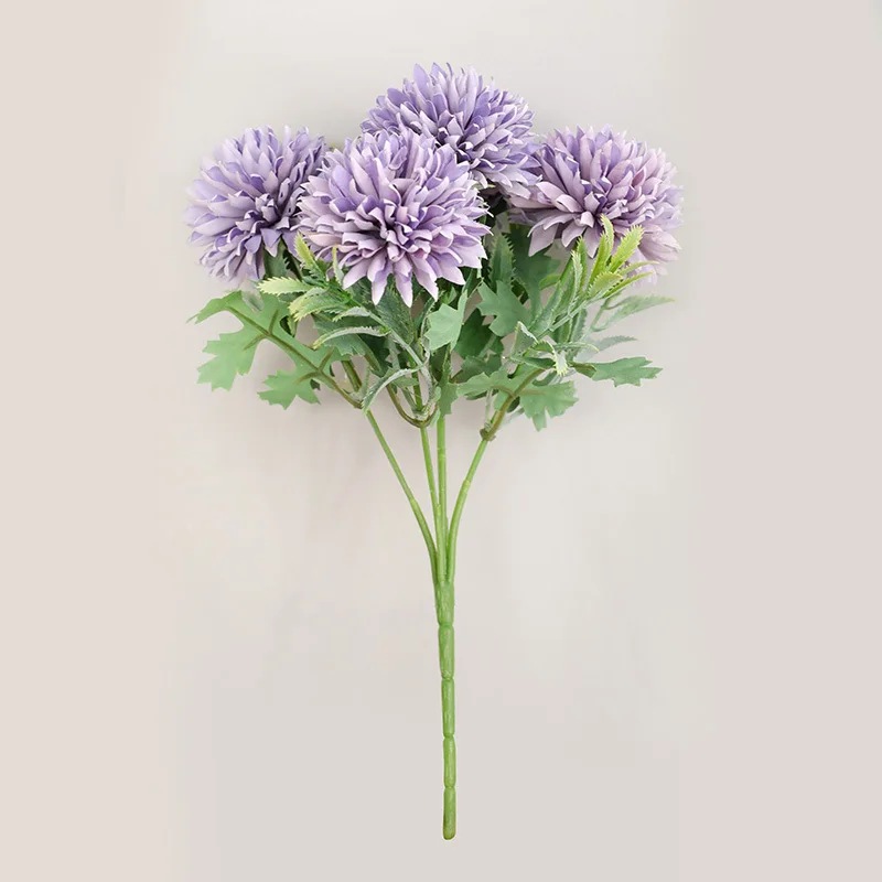 Flower Decoration Wedding Fine Artificial Flowers Chrysanthemum | Дом и сад