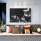 Картина с изображением призрака, искусство на холсте для спальни, большой домашний декор