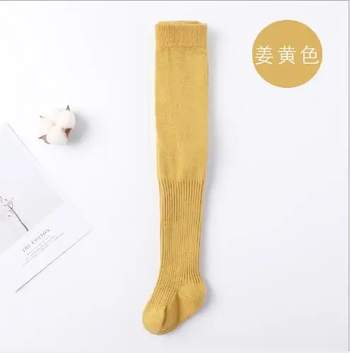 Новые вертикальные леггинсы с двойными иглами карамельных цветов для малышей