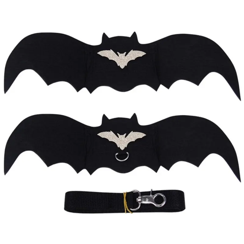 Косплей костюм на Хэллоуин для домашних животных собака кошка крыло летучая мышь