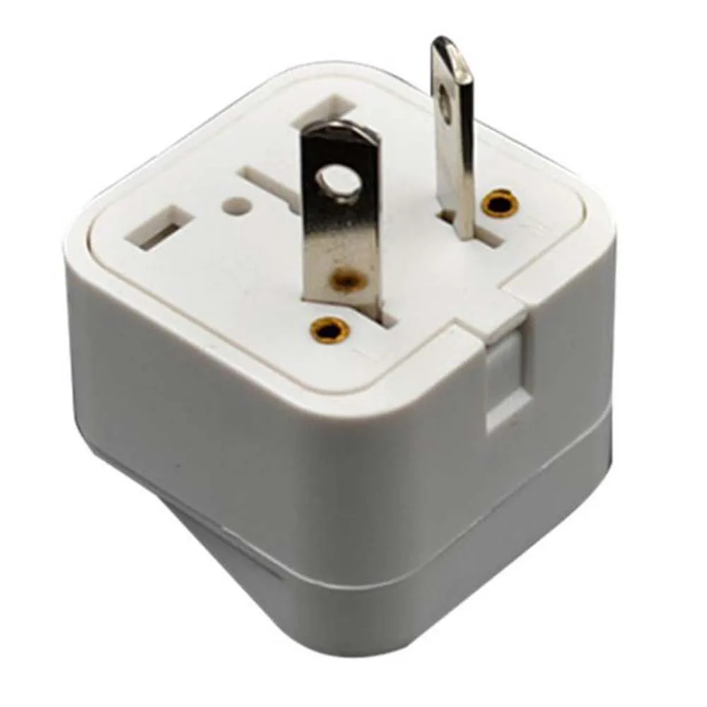 Универсальный переходник для путешествий многофункциональный из черной и белой