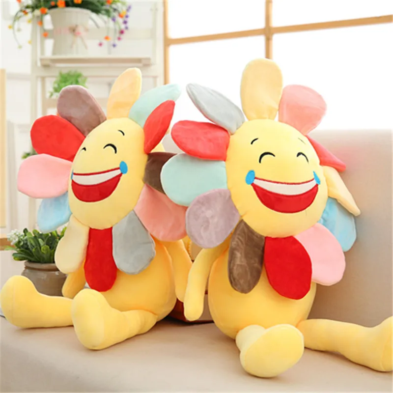 

New cute stuffed toy stuffed plant doll pillow sun flower sunflower soft fabric home decoration ornament doll baby toy doll