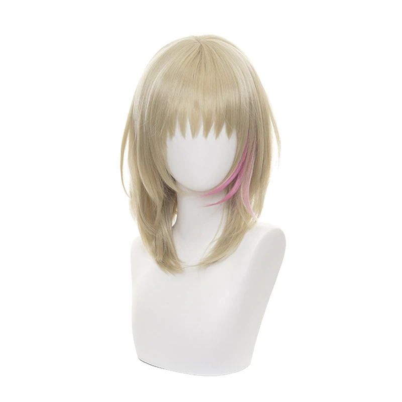 

Anime WONDER EGG PRIORITY Rika Kawai Cosplay Wig Short Heat Resistant Fiber Hair Party Role Play Girls Women Wig