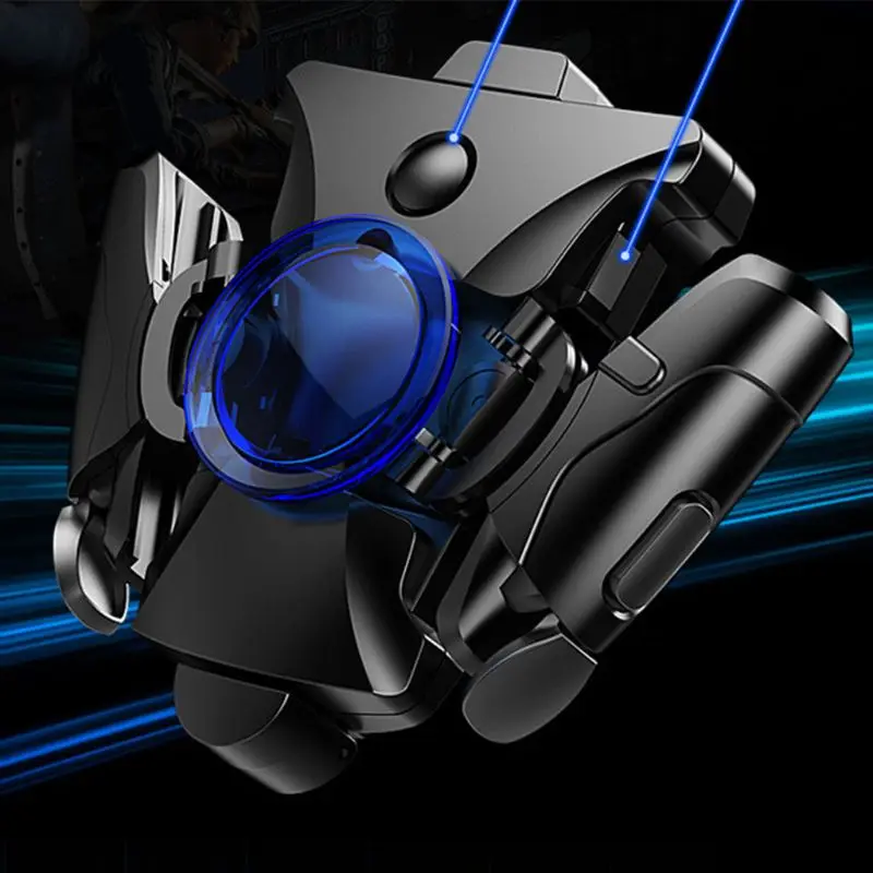 

PUBG Mobile Controller Auto High Frequency Click Gaming Triggers for Cellphones