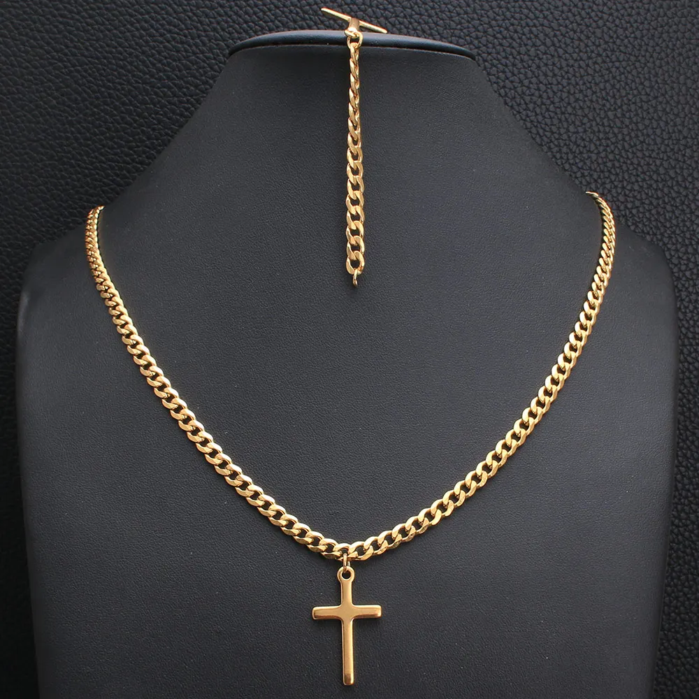 Ювелирный Комплект из цепочки и браслета нержавеющей стали | Украшения