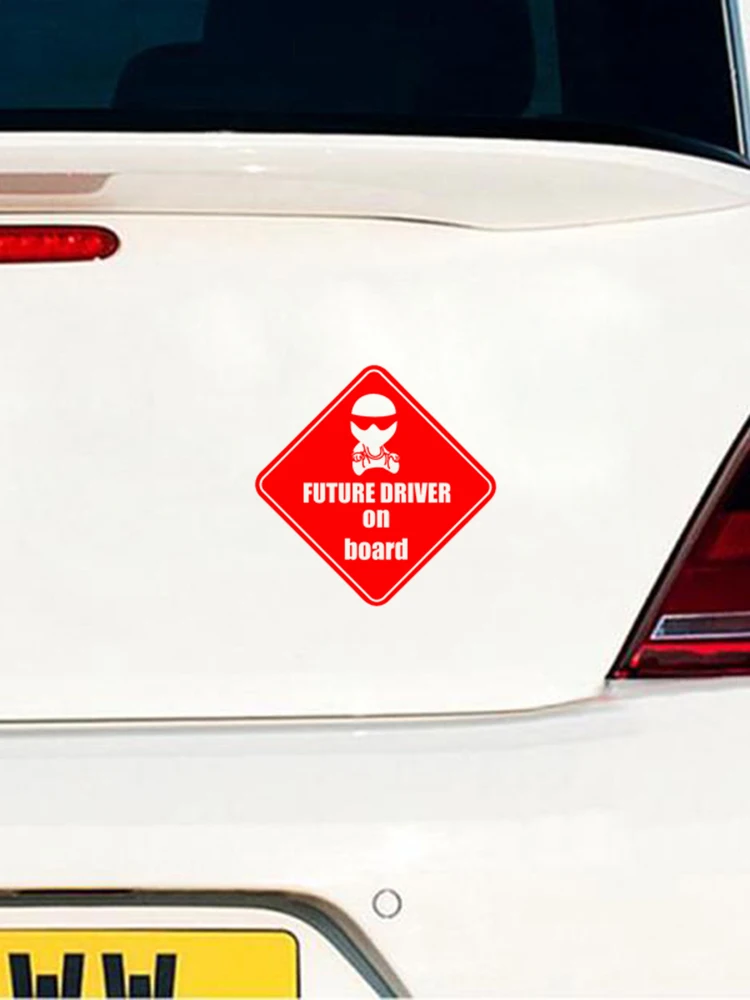 Автомобильный стиль 14 см х гоночный водитель будущего малыш Стиг на борту