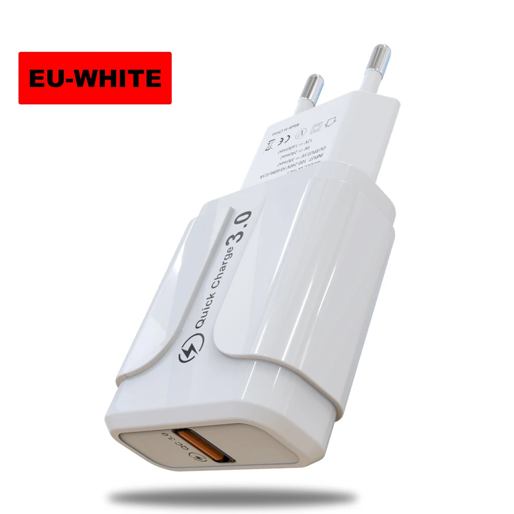 Зарядное устройство Vanniso 5V 3.1A 18W quick charge 3,0 для iphone X Samsumg S8 A50 huawei Xiaomi note 8 qc3.0, настенный адаптер для смартфона