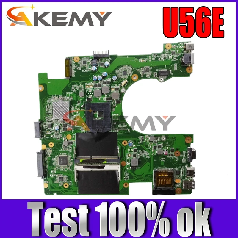 

Akemy U56E Laptop motherboard for ASUS U56E U56 Test original motherboard