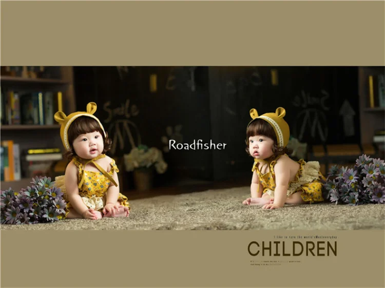 Детское платье для новорожденных Roadfisher мальчиков и девочек детское комбинезон