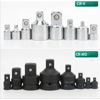 cr mo impact socket adaptor cr v ratchet wrench socket converter 12 to 38 38 to 14 34 to 12 drive for car repair tools
