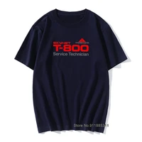 t 800 technician t shirt men cotton novelty tshirt crewneck terminator cyberdyne cyborg camisas hombre vintage