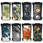 Декоративная наклейка для мусорной корзины, самоклеящийся стикер для мусорных банок, колонок, цветов, зеленых растений