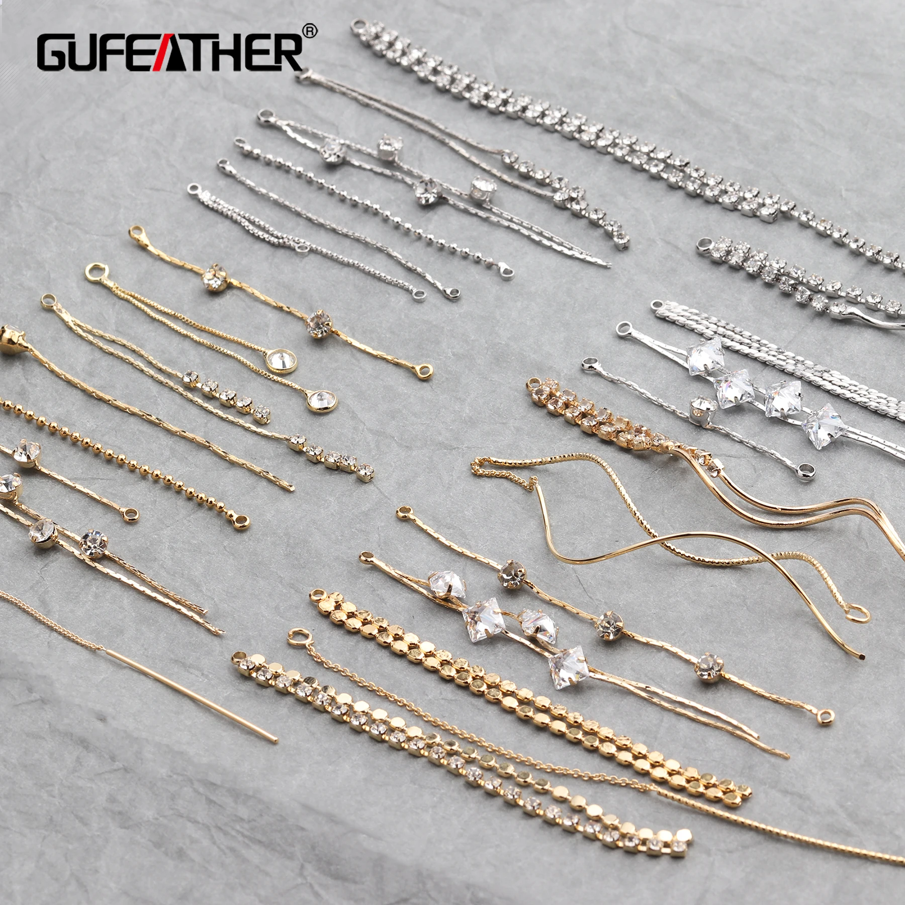 

GUFEATHER M294,jewelry making,jewelry findings,diy jewelry,18k gold,0.3 microns,copper plated gold,stable quality,korean chain