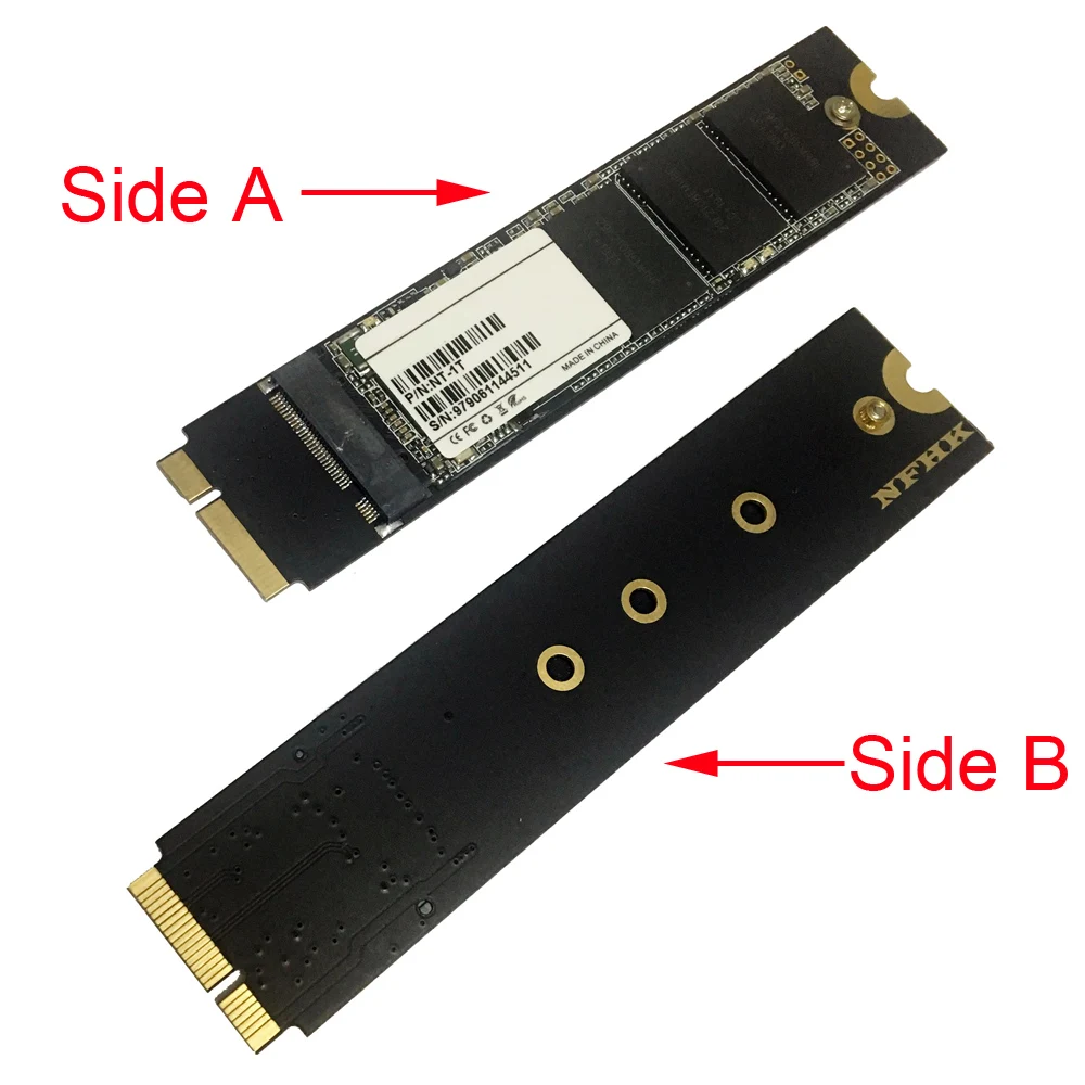 512 ГБ на 2012 ранний Средний Macbook Air A1466 A1465 SSD Md223 Md224 Md231 Md232 твердотельный накопитель 512 г Mac Air SSD