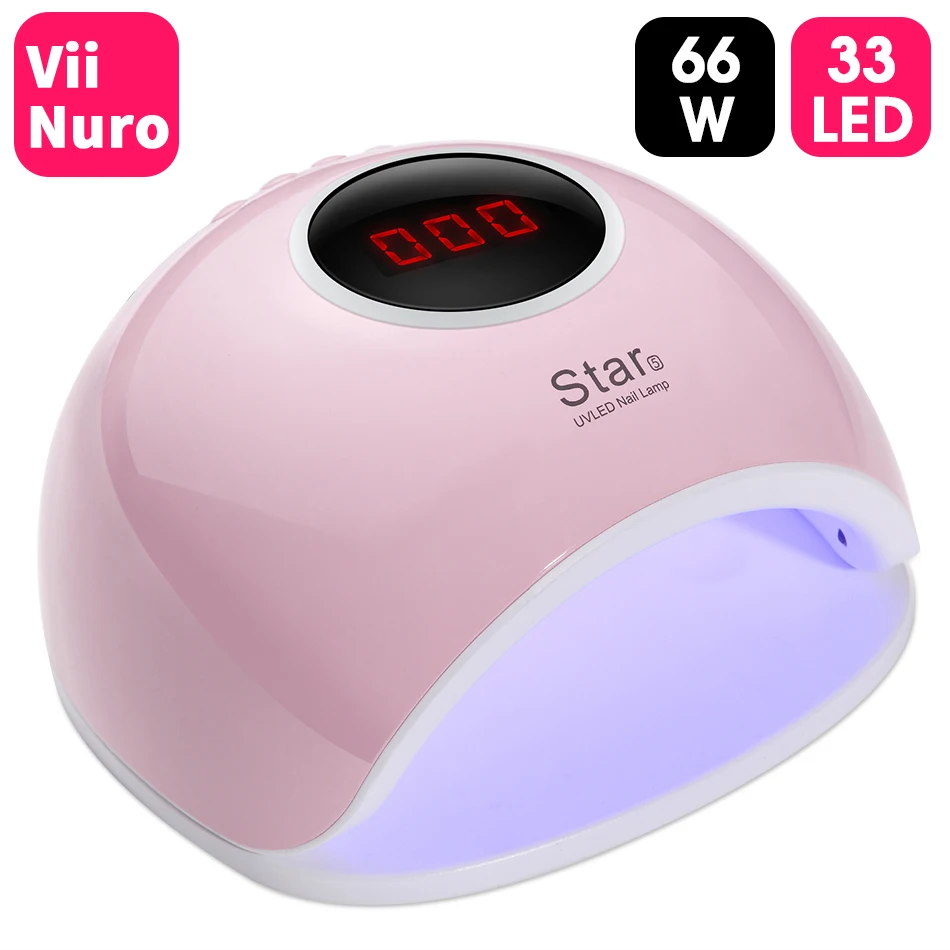 УФ Гелевая лампа ViiNuro светодиодный Сушилка для ногтей все маникюра сушки гель
