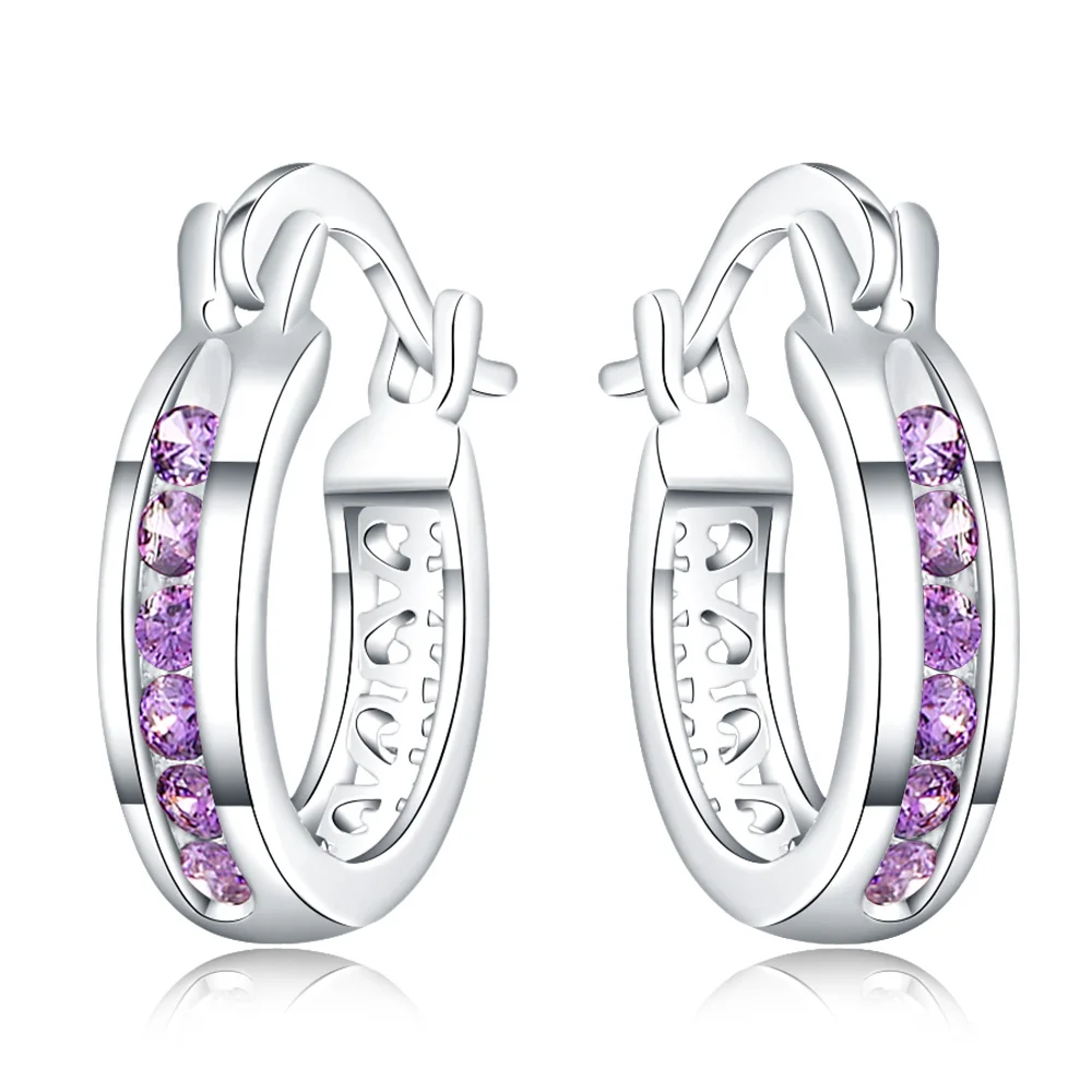 Свадебные модные круглые серьги кольца с кристаллами и фианитами золотого цвета