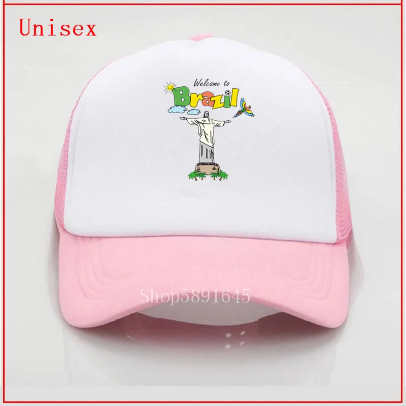 Добро пожаловать в Бразилию милая бейсбольная аниме шляпа gorras mujer с пластиковым