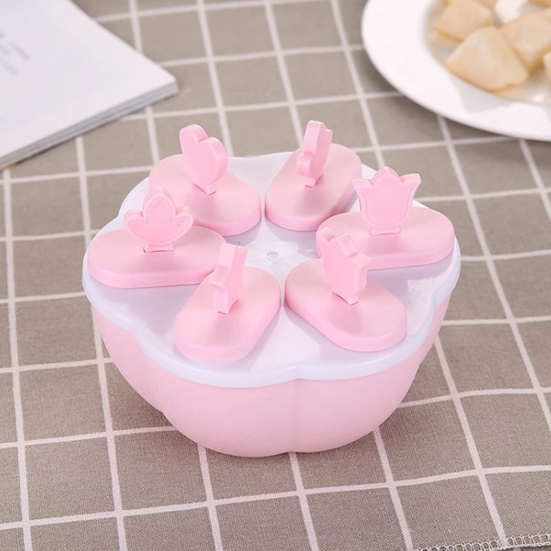 

New ice box popsicle ice cream mold summer DIY Cute Yogurt Fridge Frozen Ice Cream Tools plastic ice grid ice mold