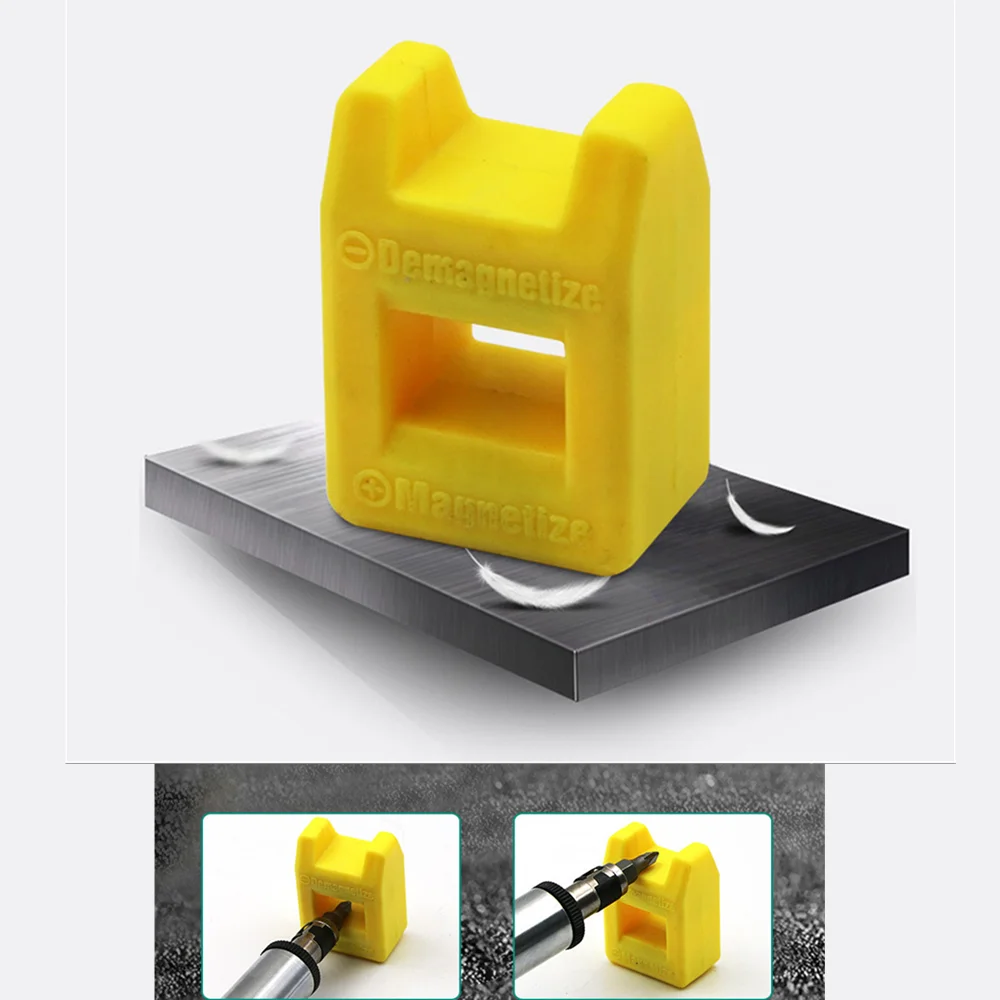 Регулируемый Многофункциональный мягкий вал магнитный держатель отвертка Биты