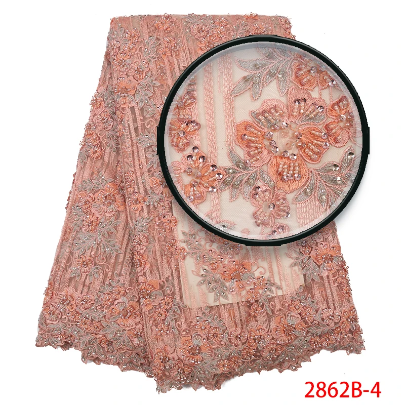 Африканские кружевные платья красного цвета кружевная ткань ручной работы