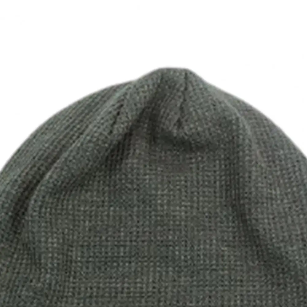 

Autumn Winter Women Bonnet Hijab Cap Ear Protection Warm Knitted Turban Hat Gift