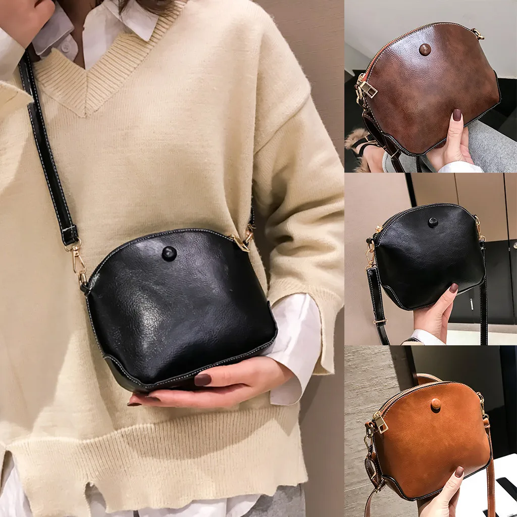 Женская сумка на плечо сумка-мессенджер молнии Повседневная модная сумочка для